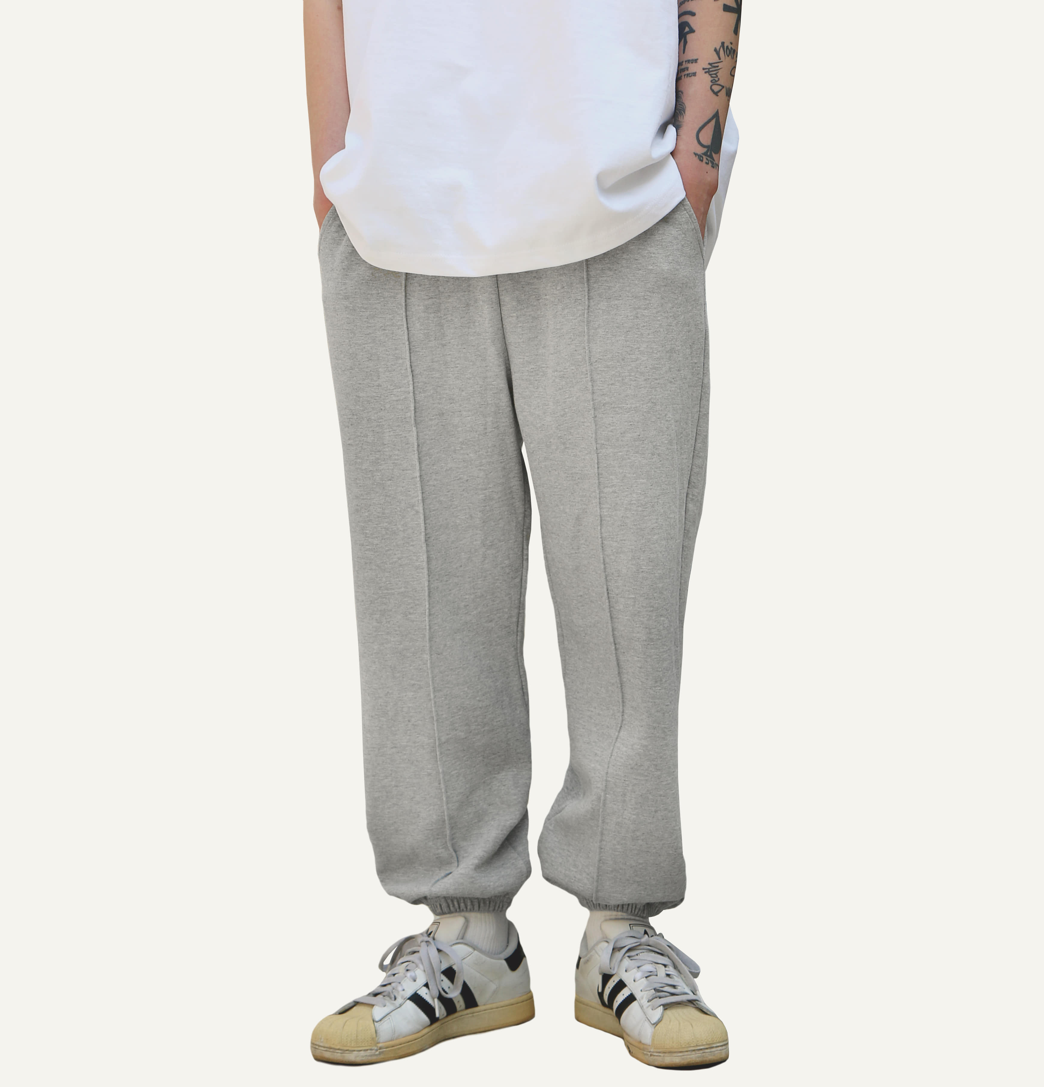 Sweat jogger pants grey