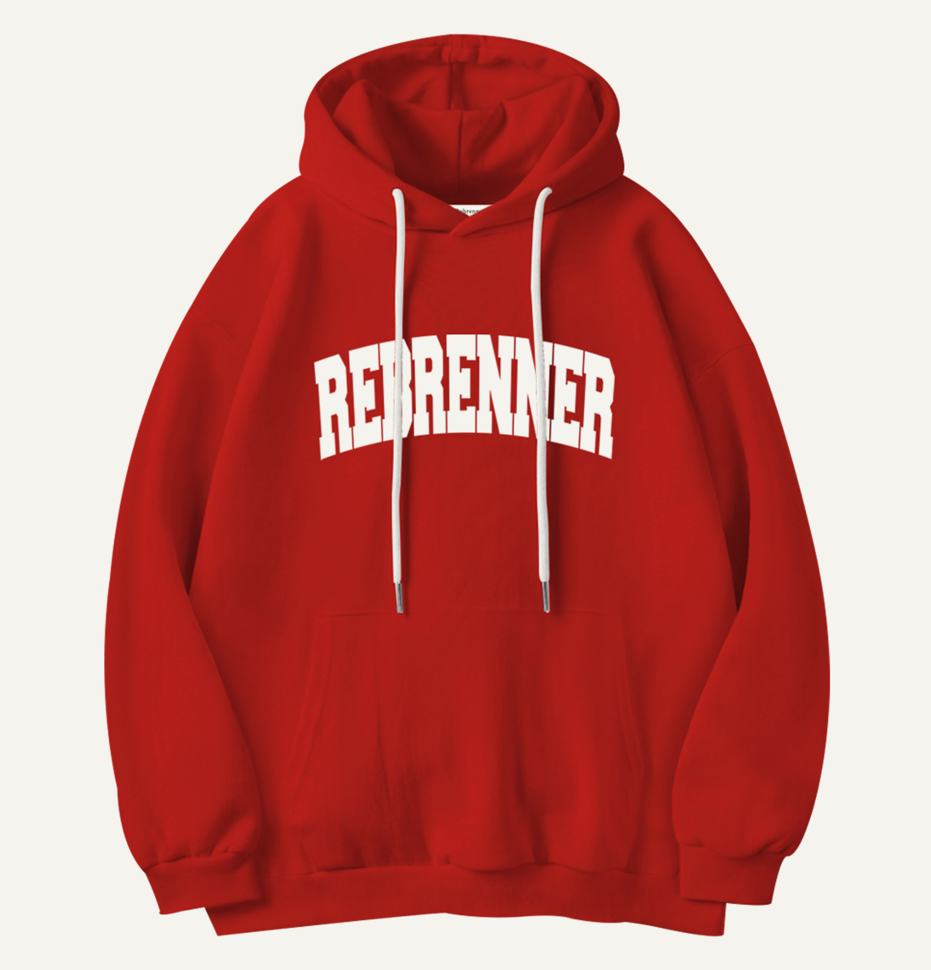 Rebrenner signature sweat hoodie red